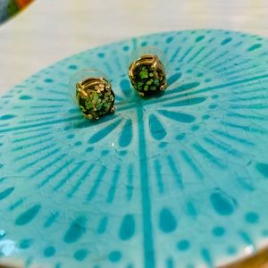 Kate spade gold stud earrings